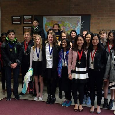 ISM students participate in “A Vous La Parole” Annual French Speaking Contest